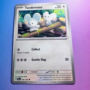 tandemaus - 166/193 (common) — pokemon: paldea evolved